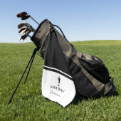 Trauzeugen-Geschenk Hochzeitsgesellschaft Benutzer Golfhandtuch (Gras)