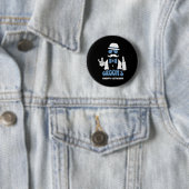 Trauzeugen Groom's Groovy Ansammlung - Groom Redew Button (Beispiel)