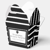 Trauzeugen Hangover Relief Kit Gevor Box Geschenkschachtel (Geöffnet)