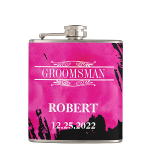 Trauzeugen-Hochzeit-Hip-Flask Flachmann