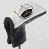 Trauzeugen Name Hochzeit Golf Headcover (3/4 Vorderseite)