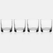 Trauzeugen Personalisierter Mode Whiskyglas (Links)