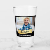 Trauzeugen Pint Glass Series: Der Toddyler Glas (Vorderseite)