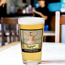 Trauzeugen Pint Glass Series: Die Barre Tender Glas