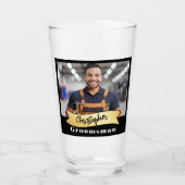 Trauzeugen Pint Glass Series: Die Fix-It-Fella Glas (Vorderseite)