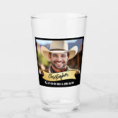 Trauzeugen Pint Glass Series: Die Lasso Legend Glas (Vorderseite)