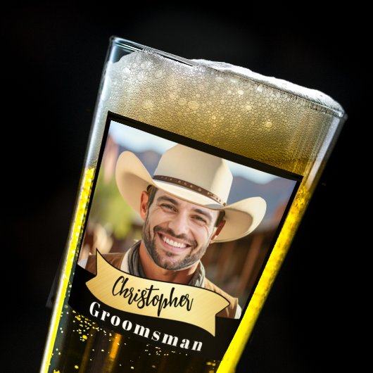 Trauzeugen Pint Glass Series: Die Lasso Legend Glas