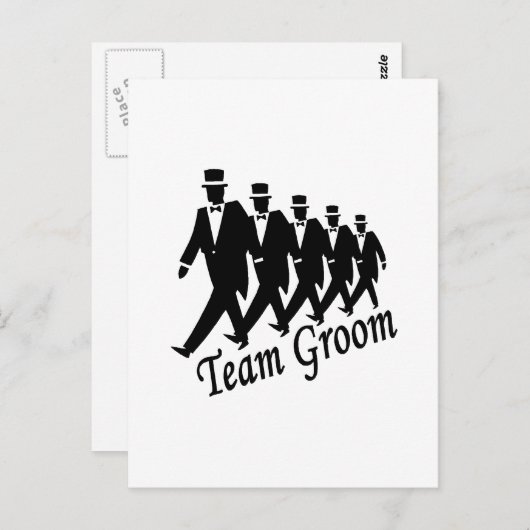 Trauzeugen Postkarte (Vorne/Hinten)