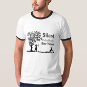 Trauzeugen Silen Stalker Bow Hunter T - Shirt Desi (Vorderseite)
