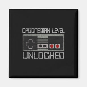 Trauzeugen spielen Bachelor Party für Gamer Husban Magnet