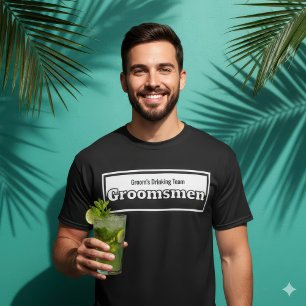 Trauzeugen Trinkteam des Bräutigams Humorvoller Ju T-Shirt