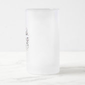 Trauzeugen-Trinkteam Mattglas Bierglas (Mittel)
