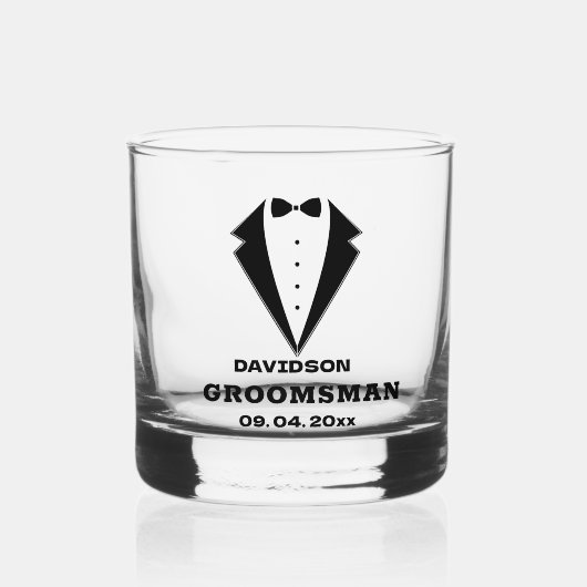 Trauzeugen Vorschlag Glas, Teamraum Personalisiert Whiskyglas (Vorderseite)
