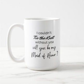 Trauzeugen-Vorschlags-Tasse für die Brautjungfer Kaffeetasse