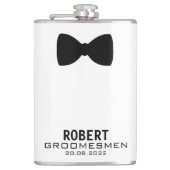 Trauzeugen Wedding Party Individuelle Name Flachmann (Vorderseite)