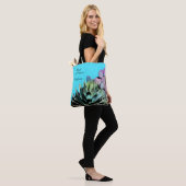 Trauzeugin, Agave & Cactus Personalisiert name Tasche (Am Model)