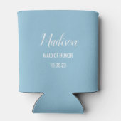 Trauzeugin Bachelorette individuelle Name & Datum  Dosenkühler (Rückseite)