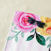 Trauzeugin Bachelorette Personalisiert Beach Tow Strandtuch (Beispiel)