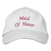 Trauzeugin Bestickte Baseballkappe (Vorderseite)