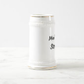 Trauzeugin Black Elegante Skriptgeschenke Hochzeit Bierglas (Mittel)