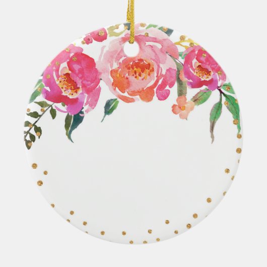 Trauzeugin Blumenzierkunst Keramik Ornament (Hinten)