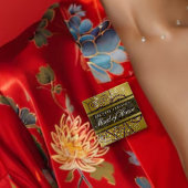 TRAUZEUGIN Boho Spirals Gold Chic Wedding Party Button