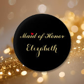Trauzeugin Bridal Junggeselinnen-Abschied Wedding Button