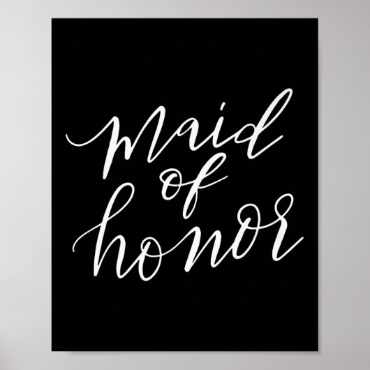 Trauzeugin Bride Bridal Wedding Groom Funny Gif Poster (Vorne)