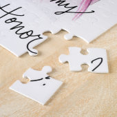 Trauzeugin? Brötchen-Braut-DK-Br-Brötchen-Mädchen Puzzle (Seite)