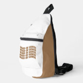 Trauzeugin Compact Light Brown Crossbody Bag (Rechte Ecke)