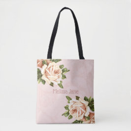 Trauzeugin der Vintagen Rose Tasche