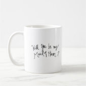 Trauzeugin? Dunkles Kaffeetasse (Links)