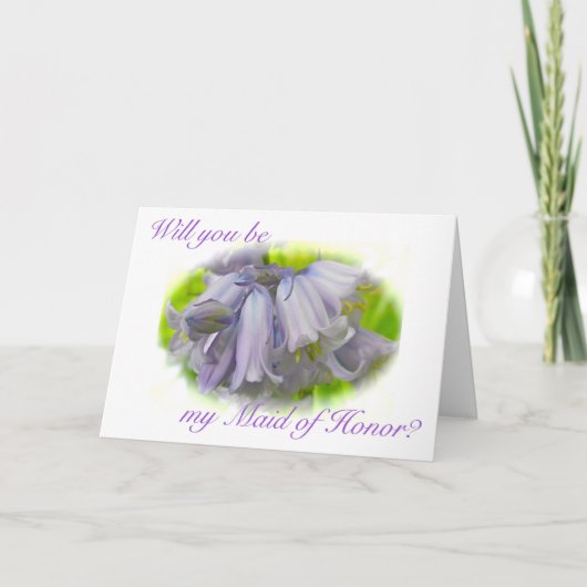 Trauzeugin Einladung (Vorderseite)