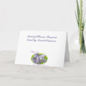 Trauzeugin Einladung (Rückseite)