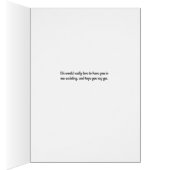 Trauzeugin Einladung mit Fantasy Bride (Innen (Rechts))