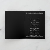 Trauzeugin Einladung PINK Kleid Petal Trim (Innenseite)