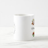 Trauzeugin Floral Rose Bouquet Tasse (Mittel)