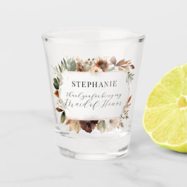 Trauzeugin Herbst Herbstwochenende Schnapsglas