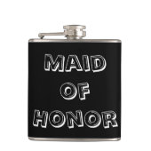 Trauzeugin | Hochzeit Flachmann (Vorderseite)