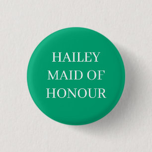 TRAUZEUGIN HONOR ABZEICHEN SCHALTFLÄCHE BUTTON WED