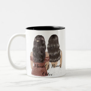 Trauzeugin individuell gestaltete Tasse
