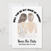 TRAUZEUGIN INVITE CARD FEIERTAGSKARTE (Vorderseite)