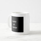 Trauzeugin Kaffeetasse (Vorderseite Links)