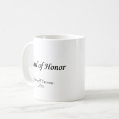 Trauzeugin Kaffeetasse (Vorderseite Links)