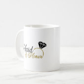 Trauzeugin Kaffeetasse (Vorderseite Links)