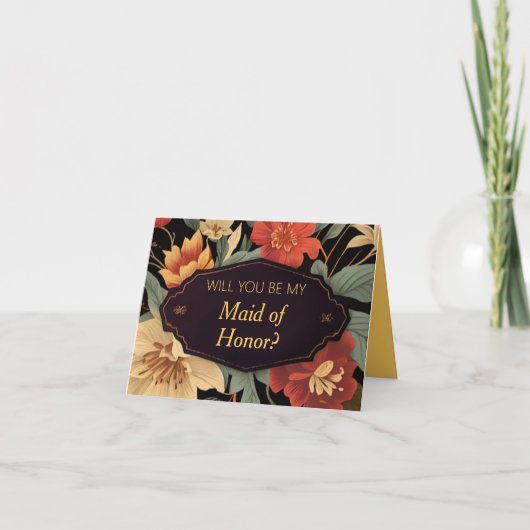 Trauzeugin Karte (Vorderseite)