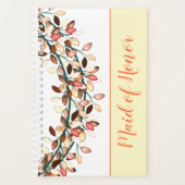 Trauzeugin Korallenname Zweigstelle Custom Planer (Vorderseite)