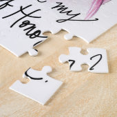 Trauzeugin? Langes Mädchen der Puzzle (Seite)