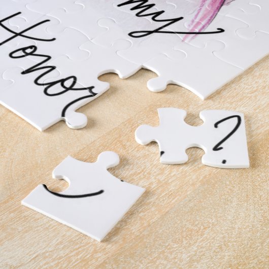 Trauzeugin? Langes Mädchen Puzzlespiel-Br-lange Puzzle (Seite)