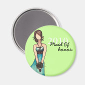 Trauzeugin Magnet (Vorderseite/Rückseite)